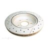 DBA Disc Brake Rotor Street Cross Drilled & Slotted - DBA2027X