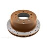 DBA Disc Brake Rotor Single Street Cross Drilled & Slotted - DBA789X