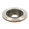 DBA Disc Brake Rotor Street Cross Drilled & Slotted - DBA42225XS