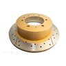 DBA Disc Brake Rotor Single Street Cross Drilled & Slotted - DBA622X