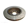 DBA Disc Brake Rotor Street Cross Drilled & Slotted - DBA42533XS