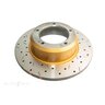 DBA Disc Brake Rotor Street Cross Drilled & Slotted - DBA4087XS