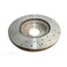 DBA Disc Brake Rotor Single Street Cross Drilled & Slotted - DBA954X