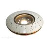 DBA Disc Brake Rotor Street Cross Drilled & Slotted - DBA42806XS