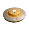 DBA Disc Brake Rotor Street Cross Drilled & Slotted - DBA42030XS