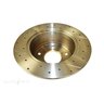 DBA Disc Brake Rotor Street Cross Drilled & Slotted - DBA016UX