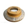 DBA Disc Brake Rotor Street Cross Drilled & Slotted - DBA42714XS