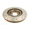 DBA Disc Brake Rotor Street Cross Drilled & Slotted - DBA42550XS