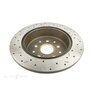 DBA Disc Brake Rotor Street Cross Drilled & Slotted - DBA4749XS