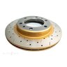 DBA Disc Brake Rotor Street Cross Drilled & Slotted - DBA4151XS