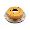 DBA Disc Brake Rotor Street Cross Drilled & Slotted - DBA4041XS