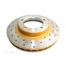 DBA Disc Brake Rotor Single Street Cross Drilled & Slotted - DBA790X