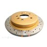 DBA Disc Brake Rotor Street Cross Drilled & Slotted - DBA4505XS