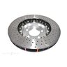 DBA Disc Brake Rotor 5000 Series Drilled - DBA52844SLVXD