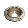 DBA Disc Brake Rotor Single Street Cross Drilled & Slotted - DBA785X