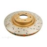 DBA Disc Brake Rotor Street Cross Drilled & Slotted - DBA42550XS