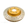 DBA Disc Brake Rotor Street Cross Drilled & Slotted - DBA42028XS