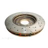 DBA Disc Brake Rotor Street Cross Drilled & Slotted - DBA42310XS