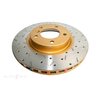 DBA Disc Brake Rotor Street Cross Drilled & Slotted - DBA4984XS