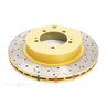 DBA Disc Brake Rotor Street Cross Drilled & Slotted - DBA4419XS