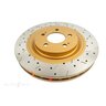 DBA Disc Brake Rotor Street Cross Drilled & Slotted - DBA42104XS