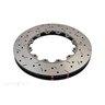 DBA Disc Brake Rotor Street Cross Drilled & Slotted - DBA5000.1XS