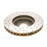 DBA Disc Brake Rotor Street Cross Drilled & Slotted - DBA4963XS