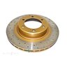 DBA Disc Brake Rotor Street Cross Drilled & Slotted - DBA42700XS