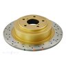 DBA Disc Brake Rotor Street Cross Drilled & Slotted - DBA4657XS