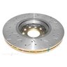 DBA Disc Brake Rotor Street Cross Drilled & Slotted - DBA42800XS