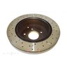 DBA Disc Brake Rotor Street Cross Drilled & Slotted - DBA4049XS