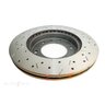 DBA Disc Brake Rotor Street Cross Drilled & Slotted - DBA4151XS