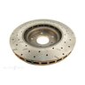 DBA Disc Brake Rotor Street Cross Drilled & Slotted - DBA42500XS