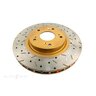 DBA Disc Brake Rotor Street Cross Drilled & Slotted - DBA42500XS