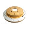 DBA Disc Brake Rotor Street Cross Drilled & Slotted - DBA2027X