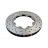 DBA Disc Brake Rotor Street Cross Drilled & Slotted - DBA52500.1XS