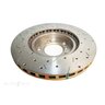 DBA Disc Brake Rotor Street Cross Drilled & Slotted - DBA4984XS