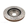 DBA Disc Brake Rotor Street Cross Drilled & Slotted - DBA2709X