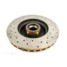 DBA Disc Brake Rotor Street Cross Drilled & Slotted - DBA4014XS