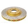 DBA Disc Brake Rotor Street Cross Drilled & Slotted - DBA42308XS