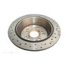 DBA Disc Brake Rotor 4000S Slotted Cross Drilled - DBA42659XS-10