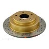 DBA Disc Brake Rotor Street Cross Drilled & Slotted - DBA4644XS