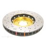 DBA Disc Brake Rotor Street Cross Drilled & Slotted - DBA52218GLDXS