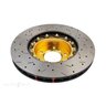 DBA Disc Brake Rotor Street Cross Drilled & Slotted - DBA52858GLDXS