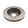 DBA Disc Brake Rotor Street Cross Drilled & Slotted - DBA42107XS