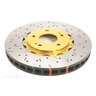 DBA Disc Brake Rotor Street Cross Drilled & Slotted - DBA52218GLDXS