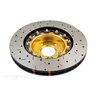 DBA Disc Brake Rotor Street Cross Drilled & Slotted - DBA5010GLDXS