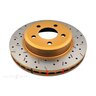 DBA Disc Brake Rotor Street Cross Drilled & Slotted - DBA4504XS