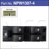 Nice Products Front Door Power Window Switch - NPW1307-4