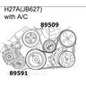 Dayco Idler/Tensioner Pulley - 89509